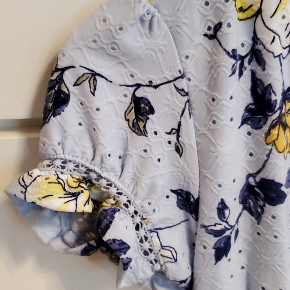 NWOT Dillard's Allison & Kelly Ruffle Fit & Flare Dress - Picture 8 of 12